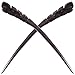 Fashion & Lifestyle 2 Count Handmade Ebony Wood Carved Hair Decor Sticks Shawl Pins Picks Pics Forks for Women Girls Hair Updo Making Accessory 7",Phoenix Feather