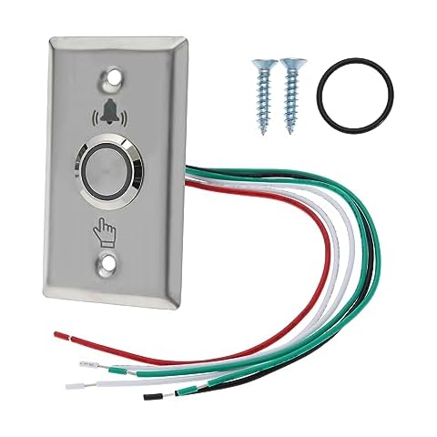 YINETTECH Waterproof LED Door Bell Switch Cover