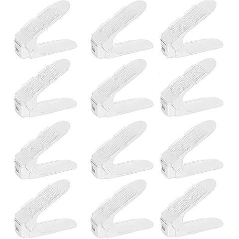 12pcs Adjustable Non-slip Shoe Organisers Cover