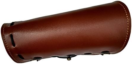 Nachvorn Shooting Archery Arm Guard #170402B,Brown,8.6 inch