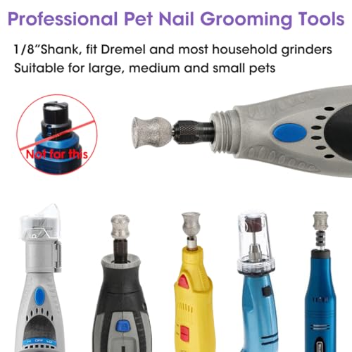 for-Dremel-Dog-Nail-Grinder-Diamond-Bits-Attachment-for-Dog-Nail-18-Painless-Nail-Grinder-Bits-Wont-Pull-Hair-or-Get-Hot-for-Large-Medium-Small-Dogs-and-Cats-Paws-Grooming - Cucciolini Doodles for-Dremel-Dog-Nail-Grinder-Diamond-Bits-Attachment-for-Dog-Nail-18-Painless-Nail-Grinder-Bits-Wont-Pull-Hair-or-Get-Hot-for-Large-Medium-Small-Dogs-and-Cats-Paws-Grooming