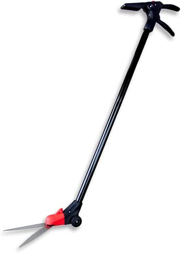 TABOR TOOLS GS01A Long Handle Grass Shears with Wheeled Support,