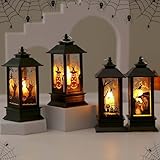 Atmosphère d'Halloween effrayante : les lanternes peuvent être placées autour de votre maison et de votre terrasse pour créer une atmosphère effrayante. Ces décorations sont parfaites pour Halloween et ont fière allure. Cette lanterne ajoute un charme vivant à une nuit d'Halloween.