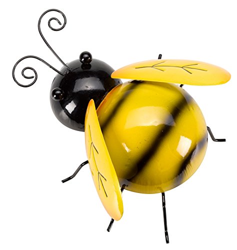 Smart Solar 5032004 Colgante AVEJA 16 CM, Amarillo