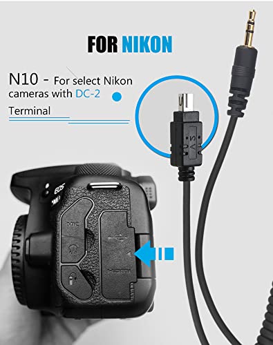 AODELAN Wireless Remote Control Shutter Release for Nikon Timer Shutter Release Remote Control for Nikon Df Z7, Z7 II, Z6 - Image 3