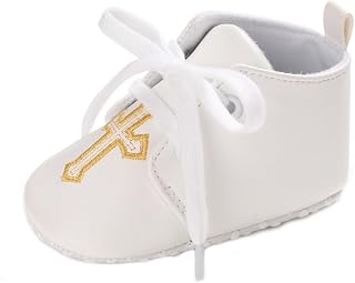 Soft Cotton Baby Slippers with Flexible Sole Home Slippers, Christening Boots for 0-18 Months, Pre-market Breathable Shoes for Boys Girls