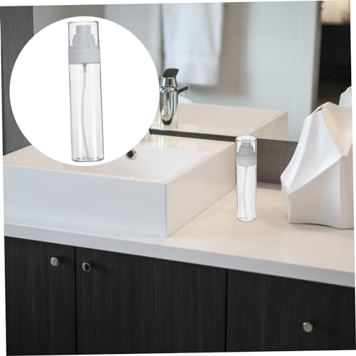 UKCOCO 2piezas Botella Spray Fijador de Maquillaje de Transparente de Material Función de Pulverización Fina para Maquillaje y Cuidado Piel para Viajes y Uso Diario - imagen 4