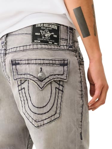 True Religion Men's Rocco Super T Flap 1/2"2
