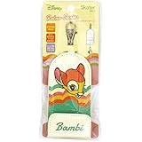 スケーター(Skater) リール付き キーケース キーホルダー 鍵収納ケース レトロ バンビ ZKC1-A