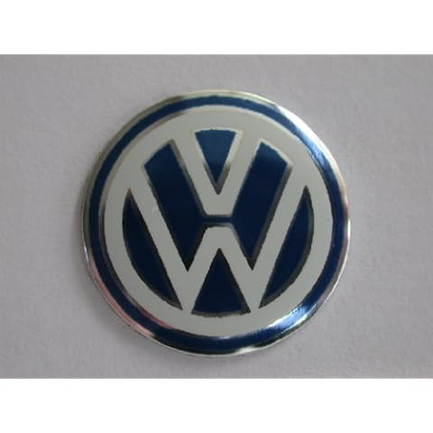 Blue Volkswagen Key FOB Logo Badge Replacement Cover