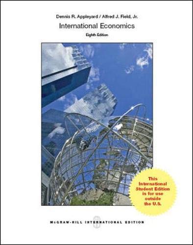 International Economics: Appleyard, Dennis R.; Field, Alfred J ...