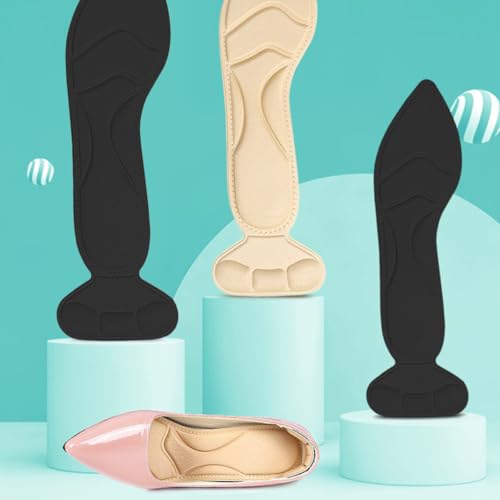 2 pares de plantillas de espuma para tacones altos para mujer miniatura 7