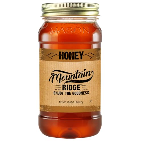 Mountain Ridge Honey, Pure Raw Honey, 32 Ounces