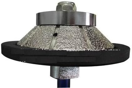 3/8" Bevel Diamond Hand Profiler / Router Bits with 5/8-11 Thread for Countertops Granite Concrete Marble Travertine 45 degree / Bevel 10mm high