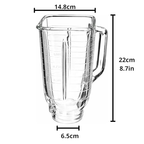 Reviews de Vaso de licuadora oster vidrio Top 10. 12 Imagen adicional