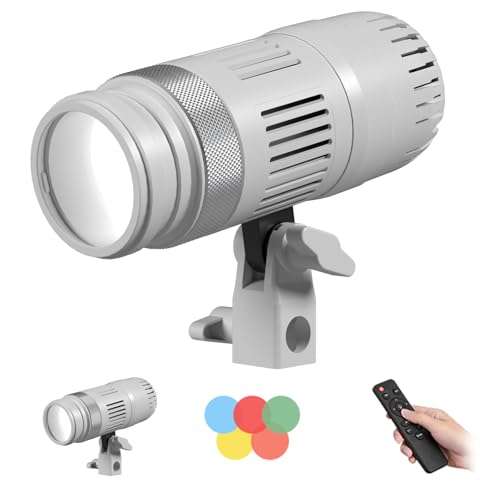 Remote-Controlled 6500K LED Hair Light