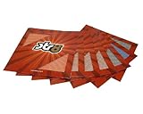 STR8 30x30cm Racinggitter fein rot eloxiert