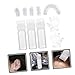 Ipetboom Hair Dye Kit Portable Hair Coloring Tools Set with Applicator Bottle Shower Cap Gloves and Earmuffs for Home and Salon Use for All Types