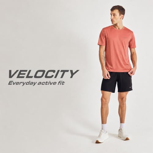 Image of Pepe Jeans Men's Solid Polyester Regular Fit T-Shirt | Lightweight Quick-Dry Athleisure Tee for Sports, Gym & Casual Wear | Moisture-Wicking Fabric | Round Neck | Short Sleeves | Active Comfort