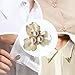 Button Covers – Flower Shaped Decorative Accents, Stylish Cufflink Replacement, Durable Resin Design, Easy Attach | DIY Sewing Projects Fashion Designers Wedding Holiday Outfits