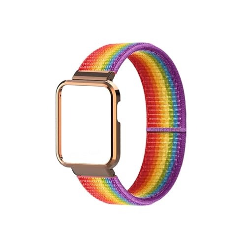 [LOKLNEYK] �����P�[�X�ی�J�o�[+�i�C�����҂ݎ��v�o���h�ɓK������Redmi Watch2/POCO���v�A�N�Z�T���[(7.Rainbow band,For Redmi Watch 2 Lite)
