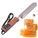 Electric Honey Uncapping Knife, Beekeeping Tools, 50-180℃ Temperature Control Honey Uncapping Hot Knife, with Memory Function Beekeeping Stainless Steel Tools Extractor Equipment Beekeeping Tools
