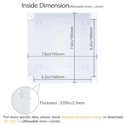 Boîte de dérivation étanche IP65 LeMotech pour protéger vos connexions de l'eau