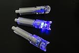 GWS Lighted Crossbow Nocks Blue 3 pk.