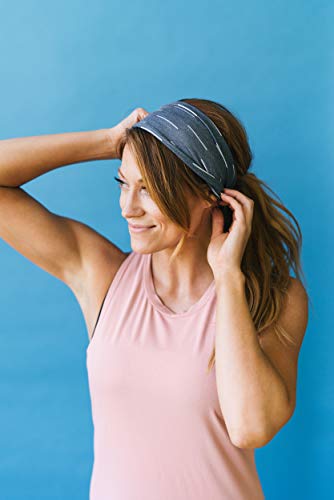 Image of Maven Thread Wide Workout Headbands for Women - Non-Slip Sweatbands for Gym, Running & Yoga