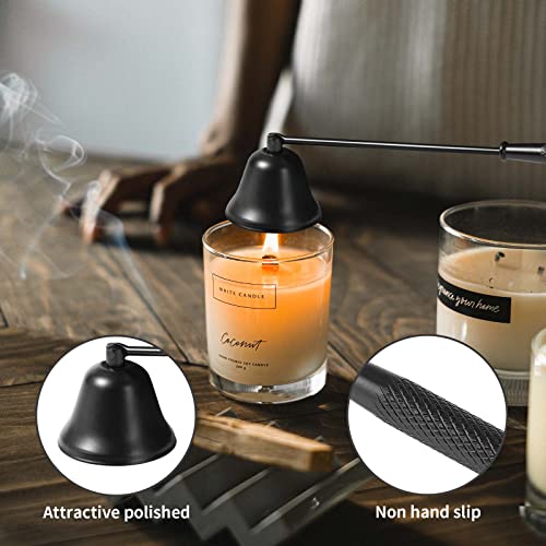 Kirecoo 3 In 1 Candle Accessories - Candle Wick Trimmer Polished Stainless Steel Wick Cutter, Candle Snuffer, Candle Wick Dipper For Candle Lover #TOP2