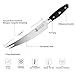 TUO Carving Knives & Forks - Barbecue knives 8'' - Meat Cutting Fork-Shaped Tip Utility bbq Knives - German X50CrMoV15 Steel Knife - Full Tang Pakkawood Handle with Gift Box - BLACK HAWK Series