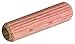 Fluted Dowel Pins - 3/8" x 1-1/2"/ 100 Pack / Multi Fluted and Beveled / Made From Kiln Dry Hardwood 100 Dowels