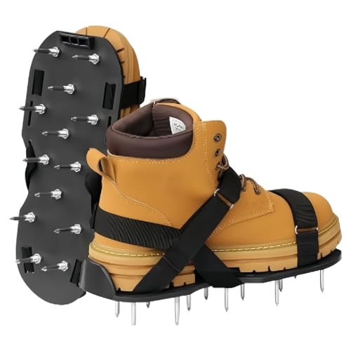 Zapatos de aireación para césped | Aireador de tierra de jardín, zapatos de aire para césped y césped, jardín, parque, agricultura y exteriores