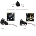 Motorcycle Handlebar End Light ,12 LED Turn Signal Lamp Scooter Blinker Flasher Resistor Front Rear Light Assembly,for Chopper Cruiser Classic Vintage Motorbike