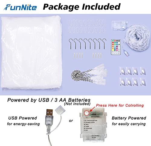 White Bed Canopy With Star Lights Girls Bedroom Decor, 8 Corners Post Hanging Princess Canopy Bed Curtains With 100Led Colors Changing String Lights Remote Control For Twin Full Queen King Bed #TOP5