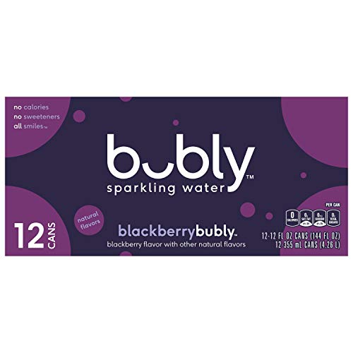 Bubly Sparkling Water, Blackberry, 12 Fl Oz (Pack Of 12) #TOP1