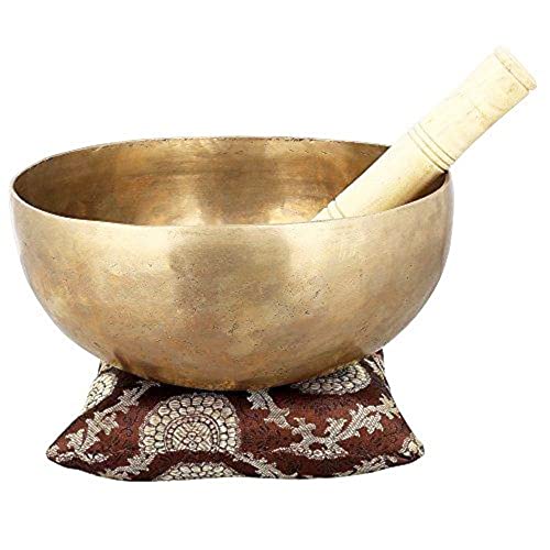 Bol chantant bouddhiste tibétain en métal pour votre séance de yoga
