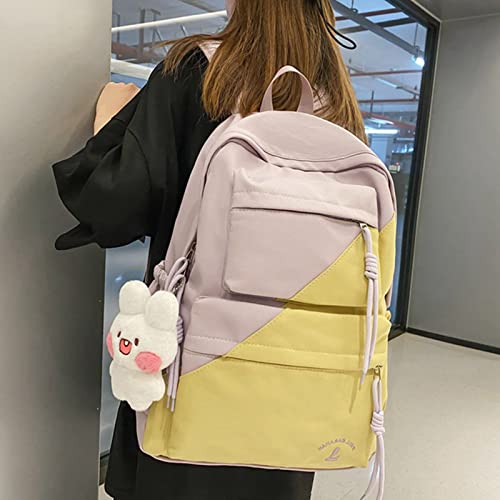 Sac à dos tendance grande capacité nylon supérieur avec compartiment ordinateur portable