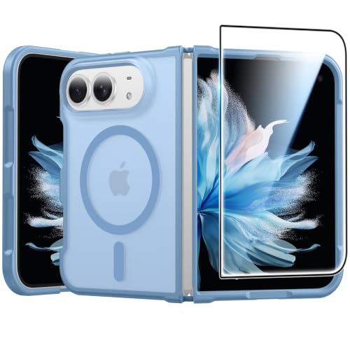 Image of FNTCASE for Phone 2026 Ultra Case /Phone Fold Phone Case Light Blue