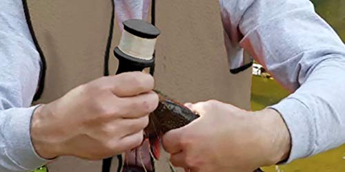 Ka-Bar Sistema de pesca leve para mochileiro 9921, preto