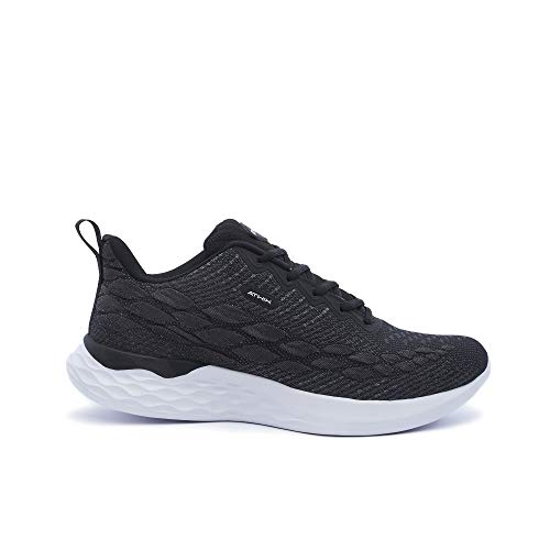 ATHIX Progressive Flexy - Zapatillas de Correr para Hombre, Negro (Negro), 44 EU - Zapatillas Deportivas, c�modas y Transpirables