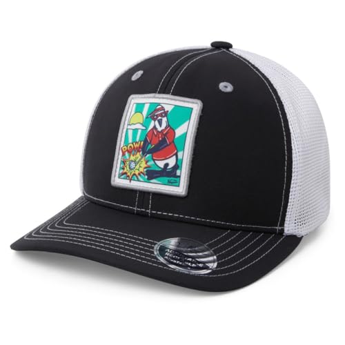 Original Penguin Golf Pop Fest Pow Logo Patch Adjustable Mes