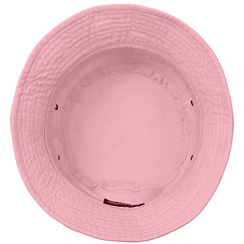 Image of Falari Men Women Unisex Cotton Bucket Hat 100% Cotton Packable for Travel Fishing Hunting Summer Camp