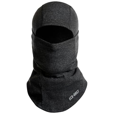 Eco-daily Balaclava Ski Mask Face Mask for Men Balaclava Fleece Face Cover Thermal Winter Balaclava for Cycling Hunting Grey Cover