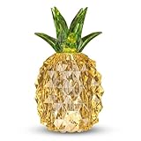 Pineapple Baby Night Light for Nursery, Battery Powered Pineapple Lamp for Home Living Room Bedroom Kitchen Office Decor, Crystal Tropical Decor Valentines Day Birthday Gifts for Him Her Kids Women