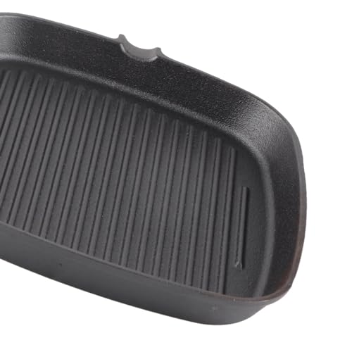 HEEPDD Gusseiserne Steakbratpfanne, Pfanne, Gleichmäßige Erwärmung Zum Braten und Rühren, Geeignet für Gasinduktion und Kochen Im Freien. Gusseiserne Steakbratpfanne, Langlebige Kochküche 8 HEEPDD Gusseiserne Steakbratpfanne, Pfanne, Gleichmäßige Erwärmung Zum Braten und Rühren, Geeignet für Gasinduktion und Kochen Im Freien. Gusseiserne Steakbratpfanne, Langlebige Kochküche