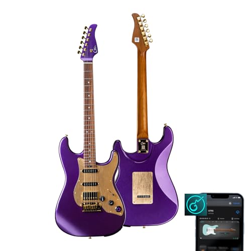 GTRS S900 - Kit de guitarra eléctrica inteligente con transmisor inalámbrico UHF, sistema inteligente...