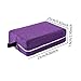 DYNWAVE Block Cloth Cover Accessory Soft Anti Slip Exercise Brick Cover Brick Cover for Balance Training Indoor Sports, Purple