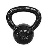 Amazon Basics Pesa rusa de hierro fundido, 6 kg, Negro