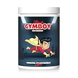 GYMBOY Mission: Gympossible Edition – Pre-Workout Drink – 5.000mg L-Citrullin Malat + 4.000mg Arginin AKG – 200mg Koffein – Mit NEWCAFF & OXYSTORM – Vegan – 500g (25 Portionen) (Himbeere-Blaubeere)